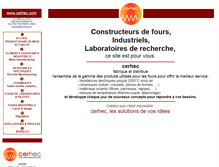 Tablet Screenshot of cerhec.com